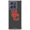 University of Southern California USC Dark Grey Logo Moto G 5G (2025) Clear Case