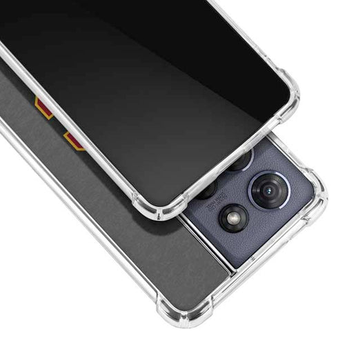 University of Southern California USC Dark Grey Logo Moto G Play 5G (2025) Clear Case