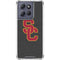 University of Southern California USC Dark Grey Logo Moto G Stylus 5G (2025) Clear Case