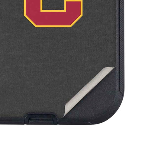 University of Southern California USC Dark Grey Logo Otterbox Defender iPhone Skin