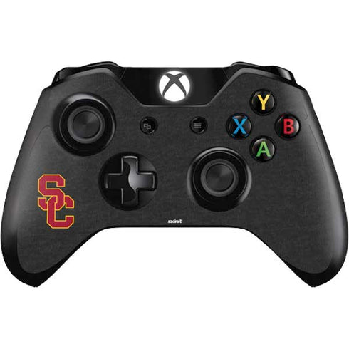 University of Southern California USC Dark Grey Logo Xbox One Skins