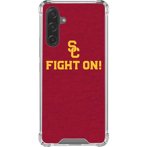 University of Southern California USC Fight On Galaxy A17 Clear Case