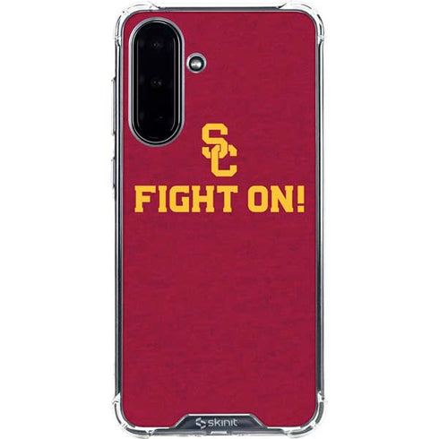 University of Southern California USC Fight On Galaxy A36 5G Clear Case