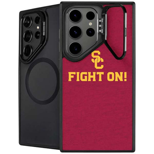 University of Southern California USC Fight On Galaxy S25 Ultra Kickstand Case