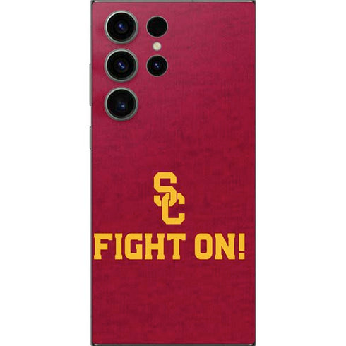 University of Southern California USC Fight On Galaxy S24 Ultra Skin