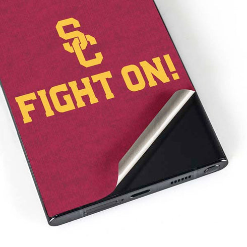 University of Southern California USC Fight On Galaxy S25 Ultra Skin