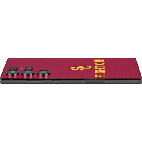 University of Southern California USC Fight On Galaxy S25 Ultra Skin