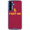 University of Southern California USC Fight On Galaxy S25 Clear Case