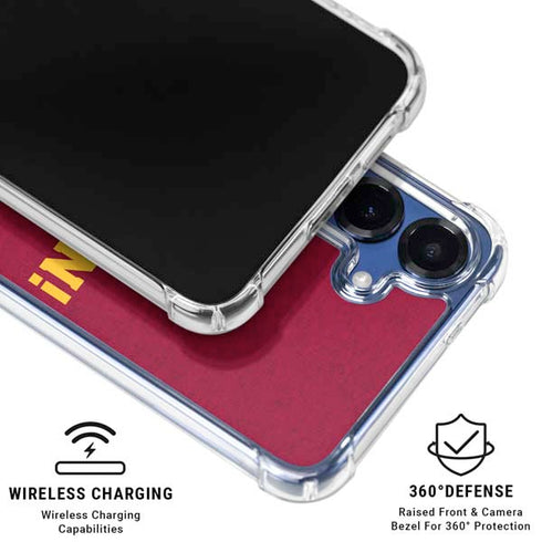 University of Southern California USC Fight On Galaxy S25 Clear Case