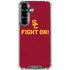University of Southern California USC Fight On Galaxy S26 Plus Clear Case