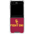 University of Southern California USC Fight On Galaxy Z Flip6 Clear Case