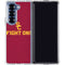 University of Southern California USC Fight On Galaxy Z Fold6 Clear Case