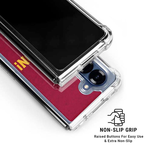 University of Southern California USC Fight On Galaxy Z Fold6 Clear Case