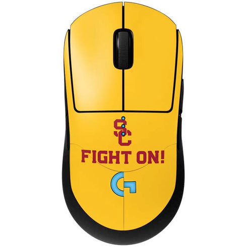 University of Southern California USC Fight On Gold G Pro Wireless Gaming Mouse Skin