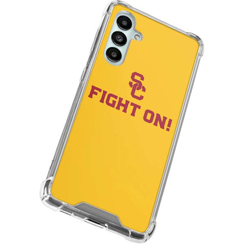 University of Southern California USC Fight On Gold Galaxy A16 5G Clear Case
