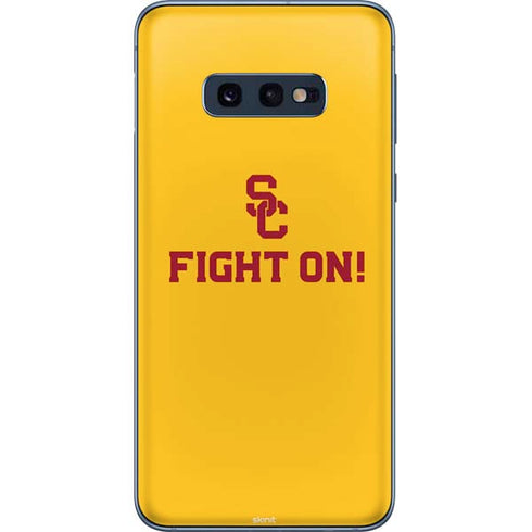 University of Southern California USC Fight On Gold Galaxy S10e Skin