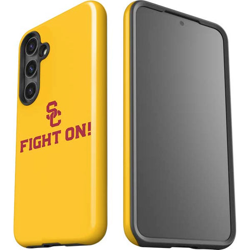 University of Southern California USC Fight On Gold Galaxy S25 Impact Case