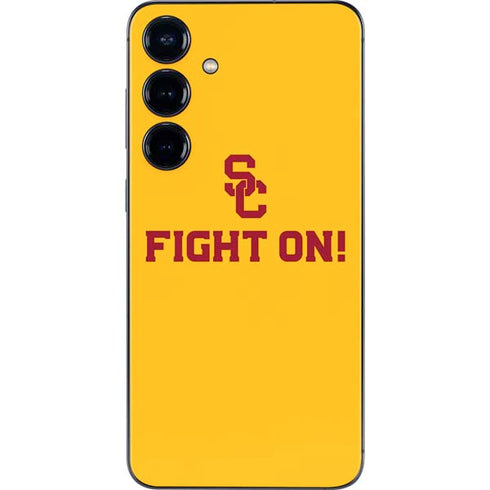 University of Southern California USC Fight On Gold Galaxy S24 Plus Skin