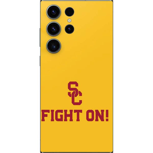 University of Southern California USC Fight On Gold Galaxy S24 Ultra Skin