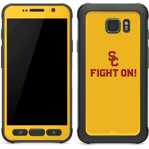University of Southern California USC Fight On Gold Galaxy S7 Active Skin