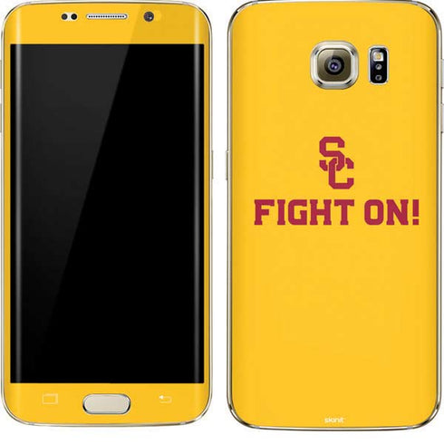 University of Southern California USC Fight On Gold Galaxy S7 Edge Skin