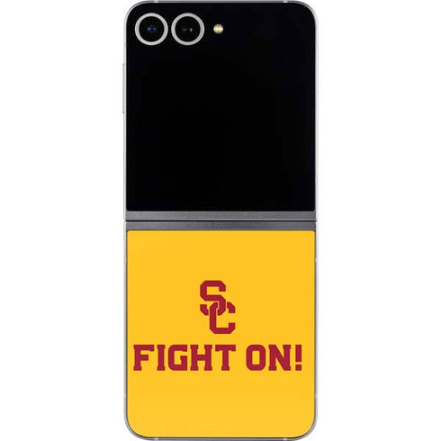 University of Southern California USC Fight On Gold Galaxy Z Flip6 Skin