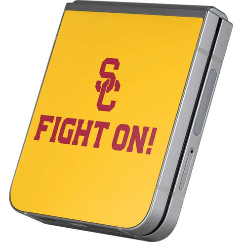 University of Southern California USC Fight On Gold Galaxy Z Flip6 Skin