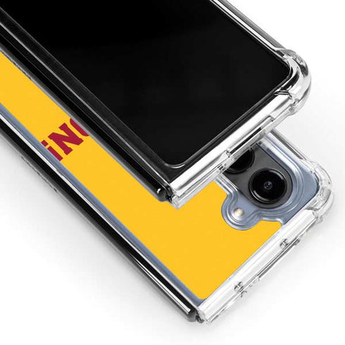 University of Southern California USC Fight On Gold Galaxy Z Fold5 5G Clear Case