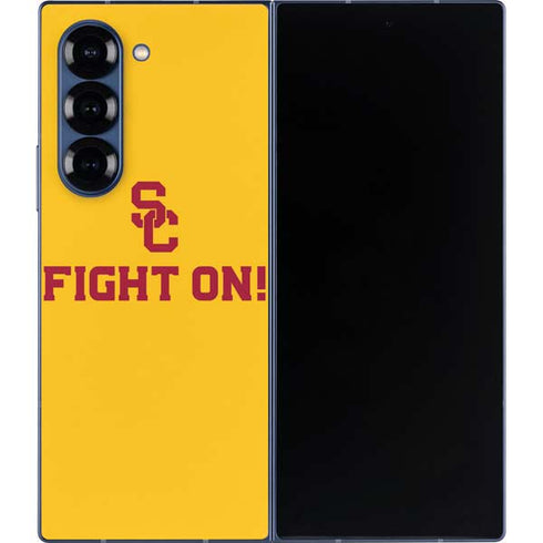 University of Southern California USC Fight On Gold Galaxy Z Fold6 Skin