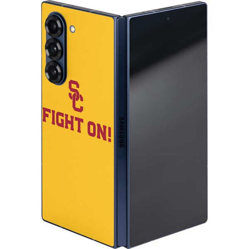 University of Southern California USC Fight On Gold Galaxy Z Fold6 Skin
