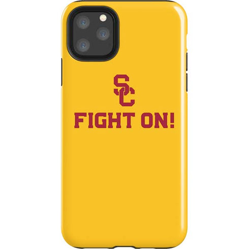 University of Southern California USC Fight On Gold iPhone Cases