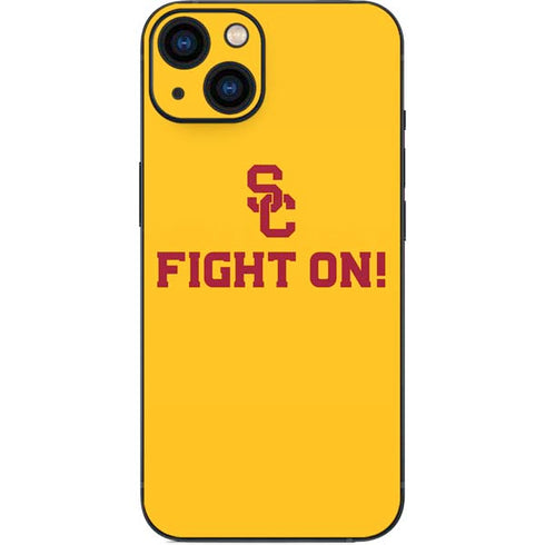 University of Southern California USC Fight On Gold iPhone 15 Skin