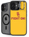 University of Southern California USC Fight On Gold iPhone 16 Kickstand Case