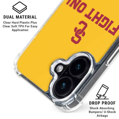 University of Southern California USC Fight On Gold iPhone 16 MagSafe Case
