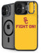 University of Southern California USC Fight On Gold iPhone 16 Plus Kickstand Case