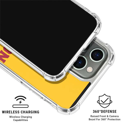 University of Southern California USC Fight On Gold iPhone 16 Pro Clear Case
