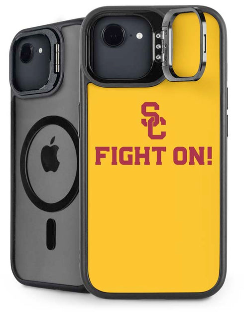 University of Southern California USC Fight On Gold iPhone 16e Kickstand Case