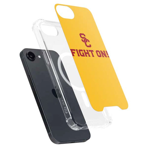 University of Southern California USC Fight On Gold iPhone 16e MagSafe Case