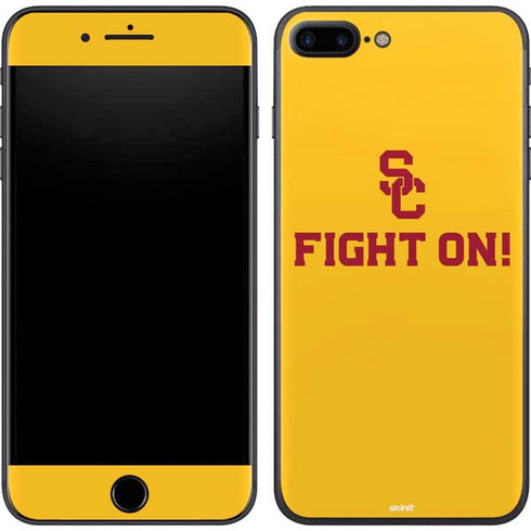 University of Southern California USC Fight On Gold iPhone 8 Plus Skin