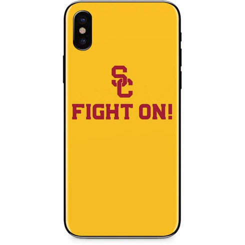 University of Southern California USC Fight On Gold iPhone XS Max Skin