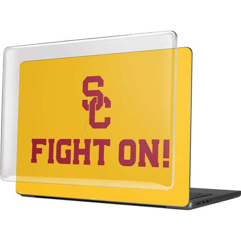 University of Southern California USC Fight On Gold MacBook Pro 14in (2021-24) Case plus Skin