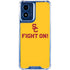 University of Southern California USC Fight On Gold Moto G 5G (2024) Clear Case