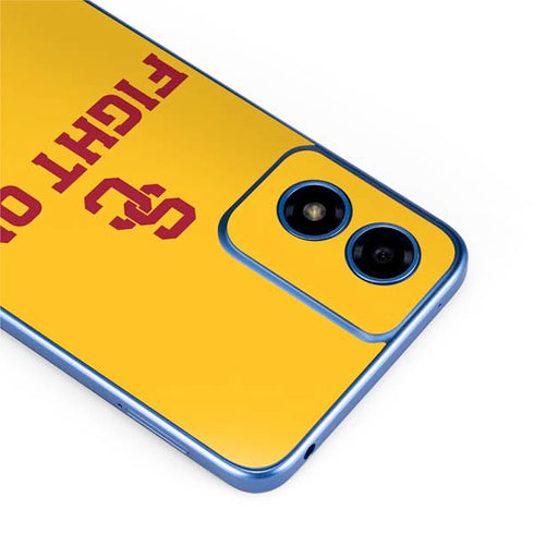 University of Southern California USC Fight On Gold Moto G Play 4G (2024) Skin