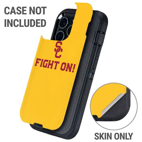 University of Southern California USC Fight On Gold Otterbox Defender iPhone Skin