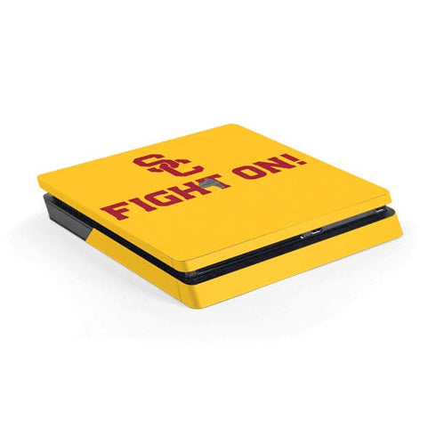 University of Southern California USC Fight On Gold PlayStation PS4 Skins