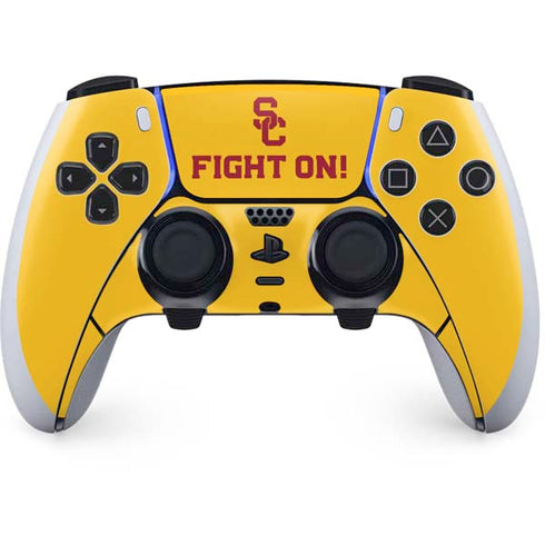 University of Southern California USC Fight On Gold PlayStation PS5 Skins