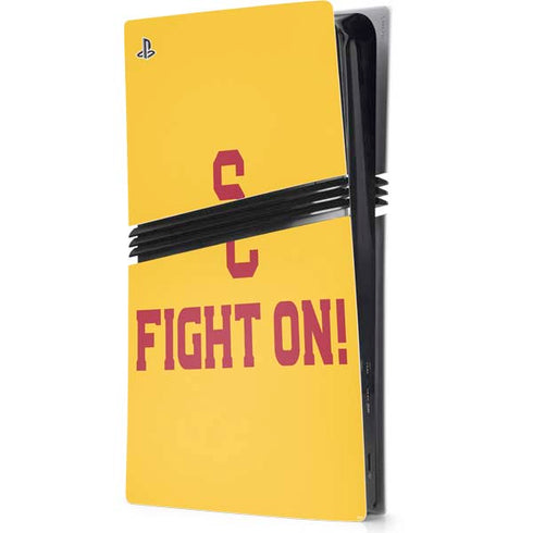 University of Southern California USC Fight On Gold PlayStation PS5 Skins