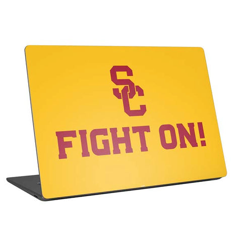 University of Southern California USC Fight On Gold Laptop Skins
