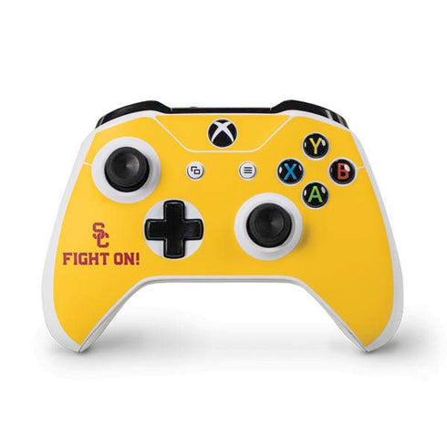 University of Southern California USC Fight On Gold Xbox One S Controller Skin