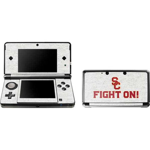 University of Southern California USC Fight On Grey Nintendo Skins
